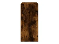 Estantería madera de ingeniería roble ahumado 31x24x52 cm