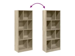Estantería madera de ingeniería roble Sonoma 57x28,5x141 cm