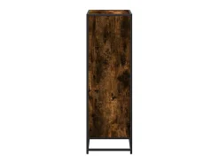 Estantería madera ingeniería color roble ahumado 60x35x107,5 cm