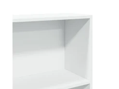 Estantería madera ingeniería blanca 80x30x189cm
