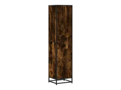 Estantería madera ingeniería color roble ahumado 40x35x170,5 cm