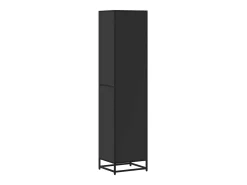 Estantería madera ingeniería negra 40x35x170,5 cm