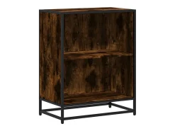 Estantería madera ingeniería color roble ahumado 60x35x76 cm
