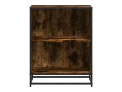 Estantería madera ingeniería color roble ahumado 60x35x76 cm