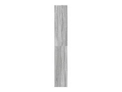 Estantería madera ingeniería gris Sonoma 80x30x189cm
