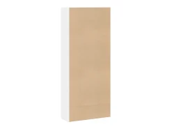 Estantería madera ingeniería blanca 80x30x189cm
