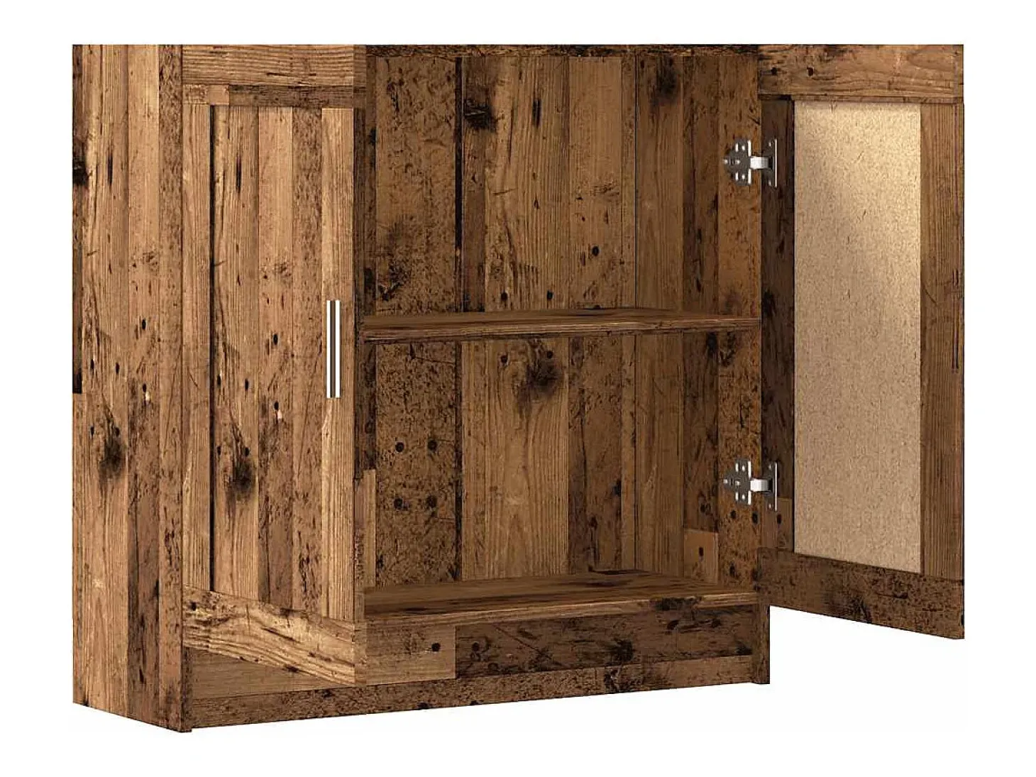 Estantería madera ingeniería madera envejecida 82,5x30,5x80 cm