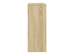 Estantería madera ingeniería color roble 66x31x80 cm