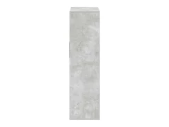 Estantería madera ingeniería gris hormigón 66x31x112 cm