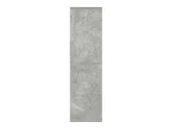 Estantería madera ingeniería gris hormigón 34x31x112 cm