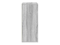 Estantería madera ingeniería gris sonoma 60x30x71,5 cm