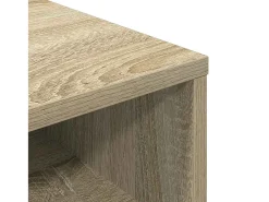 Estantería madera ingeniería color roble 34x31x80 cm