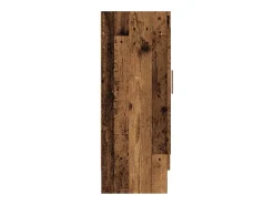 Estantería madera ingeniería madera envejecida 82,5x30,5x80 cm