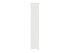 Estantería madera maciza de pino blanca 80x35x183 cm