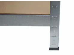 Estantería para cargas pesadas MCW-D67 (juego de 2), galvanizado