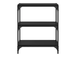 Estantería para libros Roble negro 60 x 33 x 71 cm