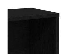 Estantería para libros Roble Negro 155 x 24 x 160 cm