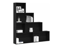 Estantería para libros Roble Negro 155 x 24 x 160 cm