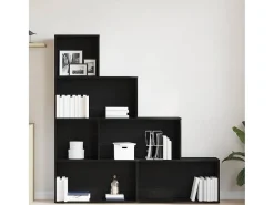 Estantería para libros Roble Negro 155 x 24 x 160 cm