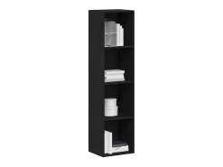 Estantería para libros Roble negro 36 x 30 x 143 cm