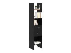 Estantería para libros Roble negro 40 x 35 x 180 cm
