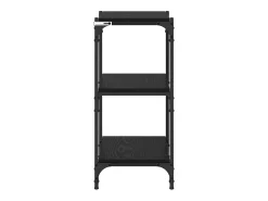 Estantería para libros Roble negro 40 x 33 x 71 cm