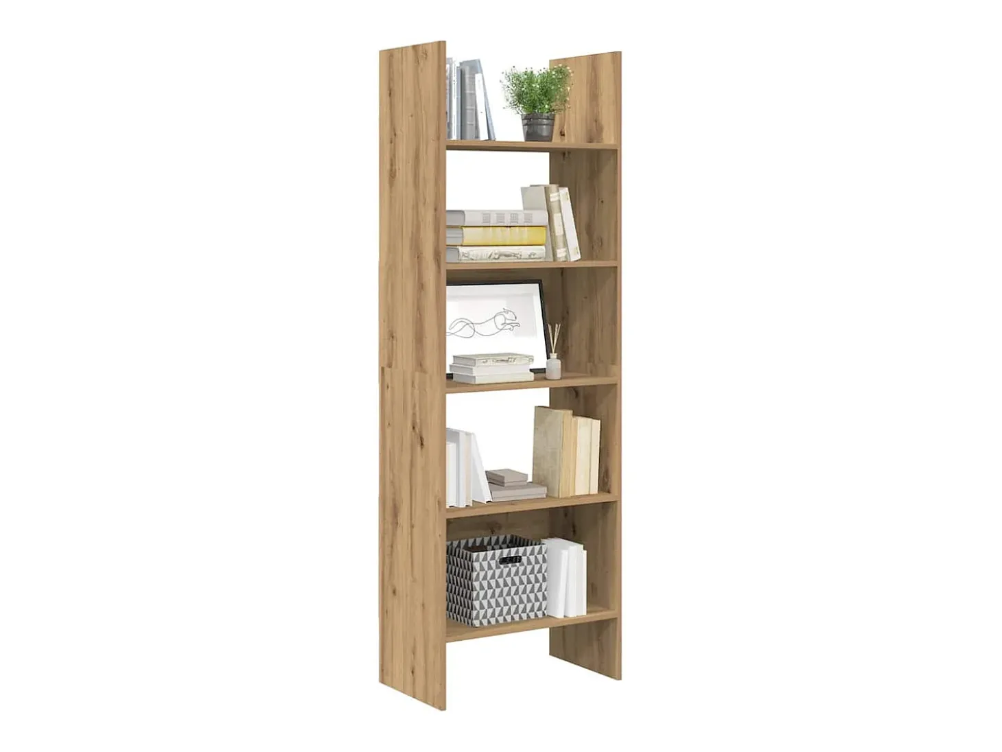 Estantería para libros Roble artisan 60 x 35 x 180 cm