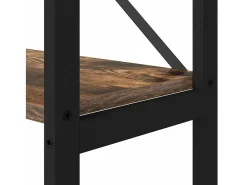 Estantería Roble ahumado 40 x 30 x 188 cm Madera contrachapada