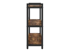 Estantería Roble ahumado 80 x 30 x 83 cm Madera contrachapada