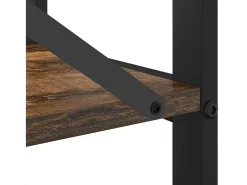 Estantería Roble ahumado 80 x 30 x 83 cm Madera contrachapada
