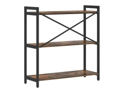 Estantería Roble ahumado 80 x 30 x 83 cm Madera contrachapada