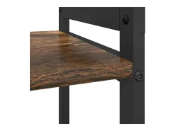 Estantería Roble ahumado 80 x 30 x 83 cm Madera contrachapada