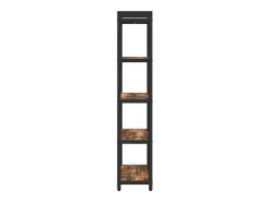 Estantería Roble ahumado 60 x 30 x 153 cm Madera contrachapada