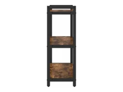 Estantería Roble ahumado 60 x 30 x 83 cm Madera contrachapada