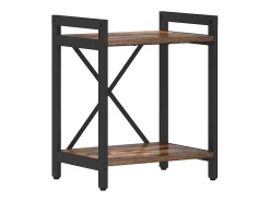 Estantería Roble ahumado 40 x 30 x 48.5 cm Madera contrachapada