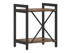 Estantería Roble ahumado 40 x 30 x 48.5 cm Madera contrachapada
