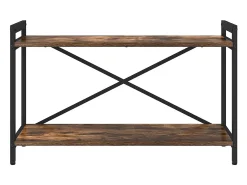 Estantería Roble ahumado 80 x 30 x 48.5 cm Madera contrachapada