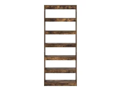 Estantería Roble ahumado 80 x 30 x 198 cm Madera contrachapada