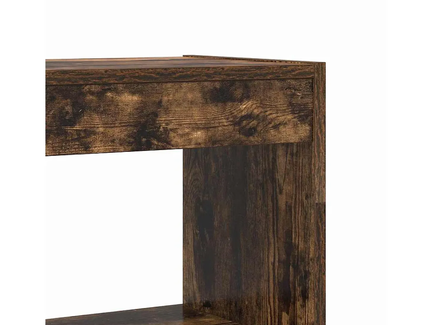 Estantería Roble ahumado 80 x 30 x 198 cm Madera contrachapada