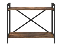 Estantería Roble ahumado 60 x 30 x 48.5 cm Madera contrachapada