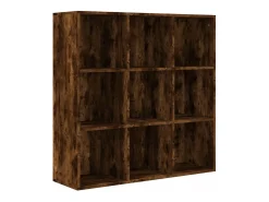 Estantería roble ahumado 98x29x97,5 cm