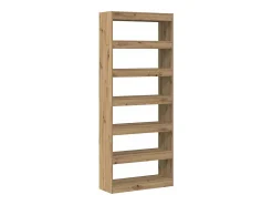 Estantería Roble artisan 80 x 30 x 198 cm Madera contrachapada