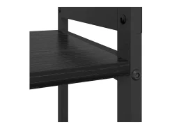 Estantería Roble negro 80 x 30 x 48.5 cm Madera contrachapada