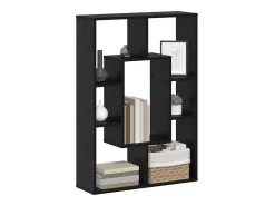 Estantería Roble negro 63 x 20 x 90 cm Madera contrachapada