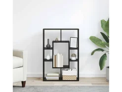 Estantería Roble negro 63 x 20 x 90 cm Madera contrachapada