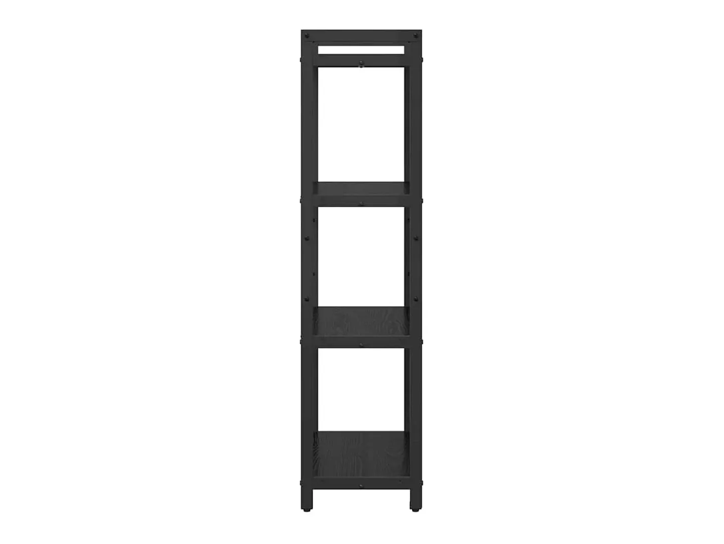 Estantería Roble negro 60 x 30 x 118 cm Madera contrachapada