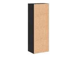 Estantería Roble negro 40 x 30 x 114 cm Madera contrachapada