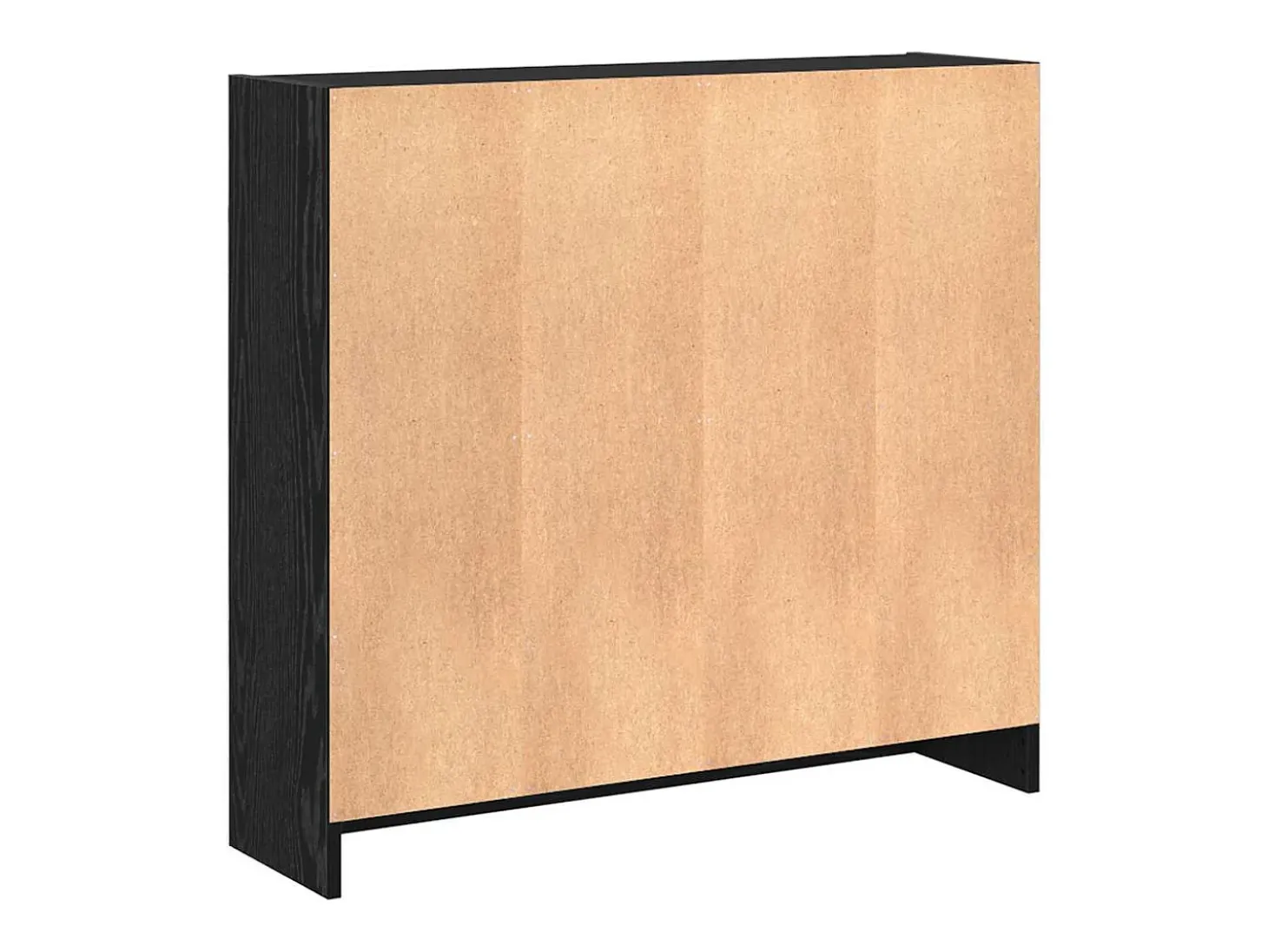 Estantería Roble negro 80 x 24 x 76 cm Madera contrachapada