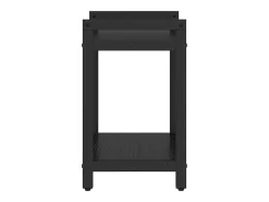 Estantería Roble negro 40 x 30 x 48.5 cm Madera contrachapada