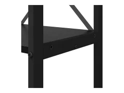 Estantería Roble negro 40 x 30 x 118 cm Madera contrachapada